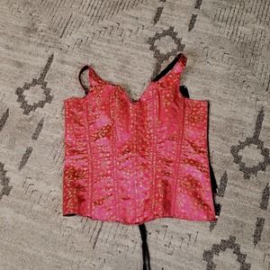 Mayela Pink Corset size M size zipper
